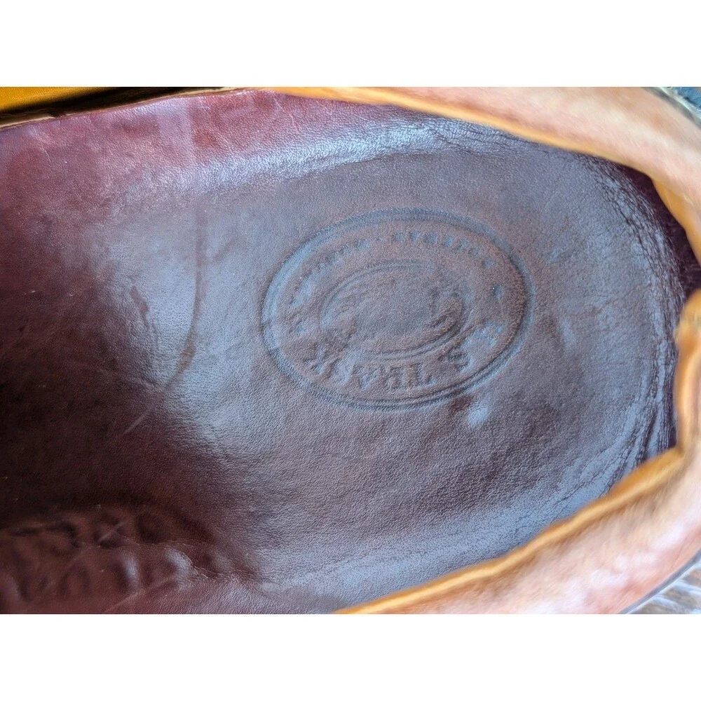 H.S. Trask Mens Size 13 Brown Leather Slip On Loafers Casual Comfort Shoes